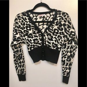 Betsey Johnson Crop Sweater